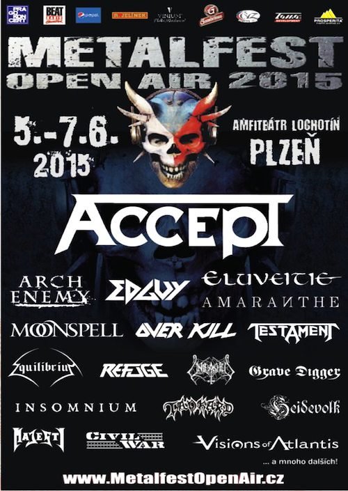 Metal fest Pilzen 2015