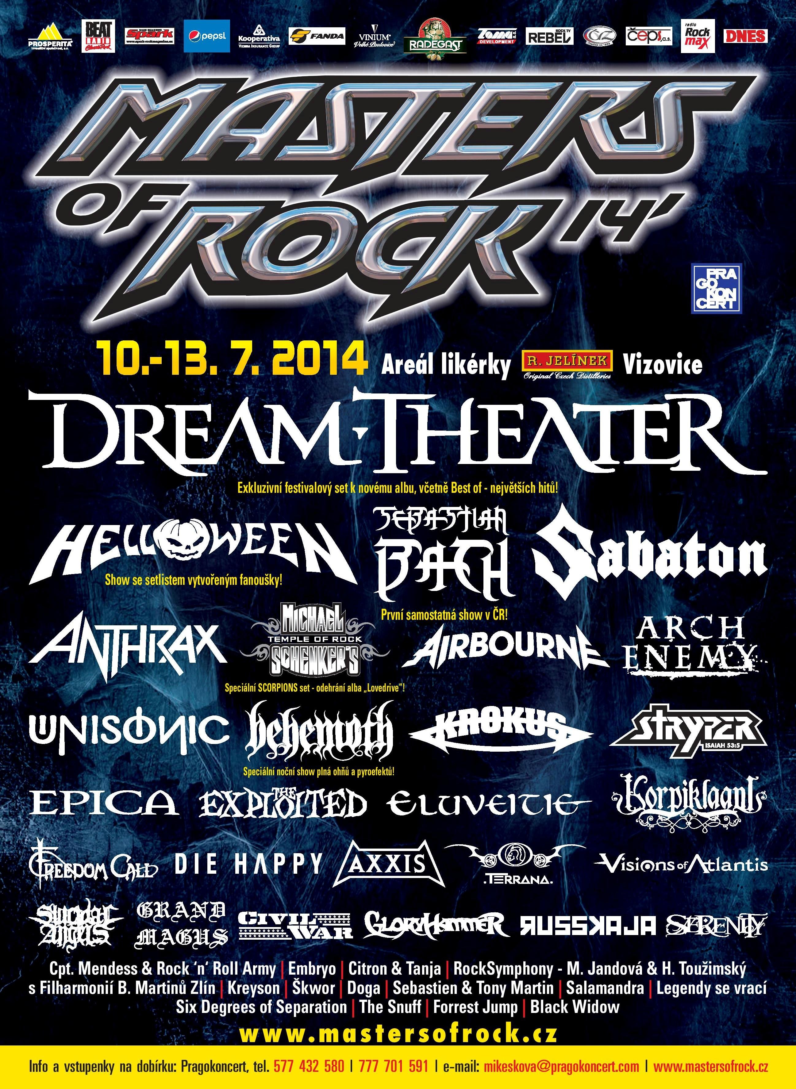 Masters of rock 2014