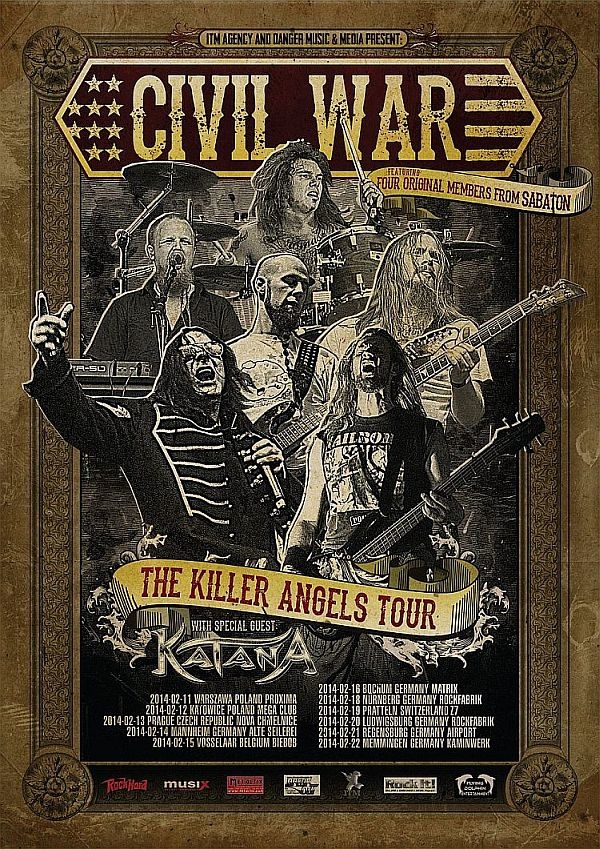 Civil war tour poster 2014