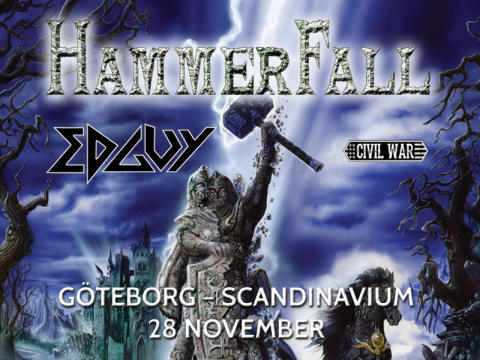 Hammerfall Scandinavium 2015